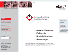 Tablet Screenshot of elaso.ch